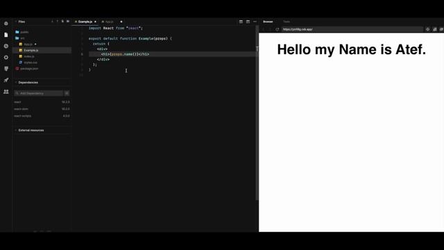 Creating Reusable Components in React : Render Props