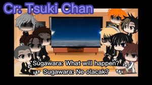 Haikyuu Characters react to Naruto vs Sasuke Final Battle | Gacha Life / Clup |Tsuki-chan~