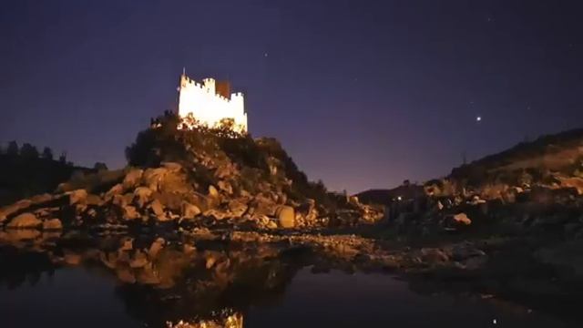 Almourol Castle Timelapse Photography смотреть онлайн