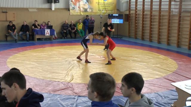 55 кг Агаярова Рамила (Крым) - Перова Татьяна (Кавказкая)