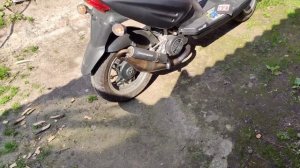 Замер компрессии на скутере Stels. Сломал отвёртку. Поршневая DR evo 70cc sport
