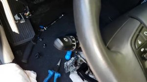 Снять/ поставить рулевую колонку Tucson TL 2015- часть 3