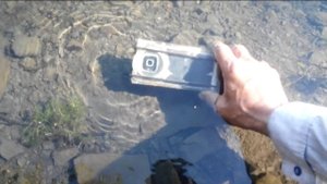 Подводный бокс для смартфона сделанный своими руками - в действии