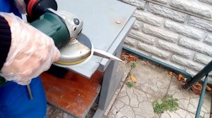 Как я «реставрировал» дедушкину пешню. Заточка пешни. УШМ «болгарка» Bosch PWS 9-125 CE. Паста ГОИ