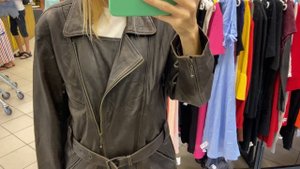 Кожаные куртки в сэконд-хэнде Мегахенд, Сочи