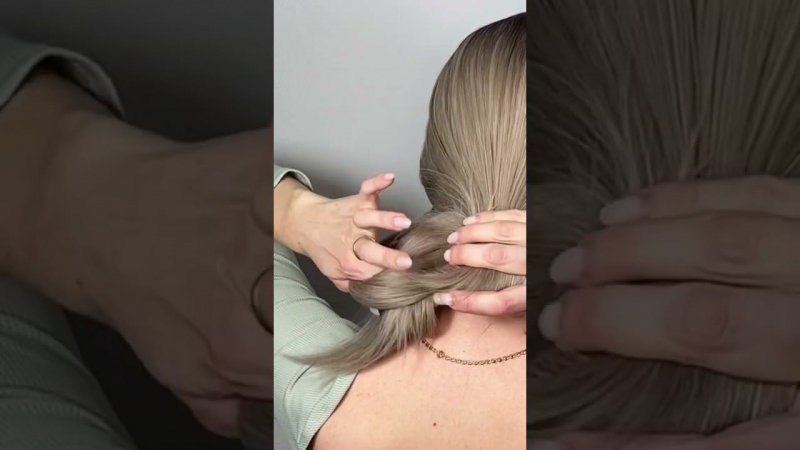 Удивительно красивая прическа для свидания Amazing beautiful updo for date