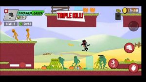 Stickman vs Zombies New Mode Chapter 3 Level 1 15