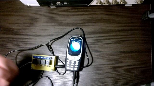 Релейный модуль на 4 реле с управлением по телефону DTMF командами