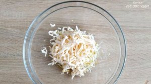 Рулетики из ветчины с сыром, крабовыми палочками и яйцом