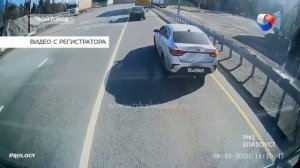 "Дорожные разборки". На трассе М-5 под Златоустом водитель решил наказать пилота большегруза.