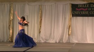 Anjelica Scannura Triple Crown Bellydancer of the Universe Performance