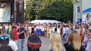 Armenian dance Кочари мастер-класс от участников Армения " Аракс " Kotchari Hlushenkov FolkFest liv