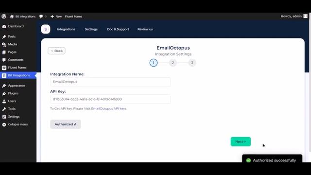 Integrating Ninja Forms with EmailOctopus | Step-by-Step Tutorial | Bit Integrations