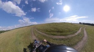 Возможности камеры INSTA360 ONE X на Мотоцикле. Первый выезд.