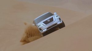 Новый роскошный внедорожник Nissan Patrol 2020 тест драйв по бездорожью