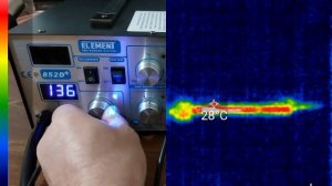 Паяльная станция Element 852D+ часть1