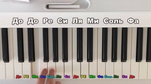 Как ЛЕГКО играть ВАЛЕНКИ на пианино