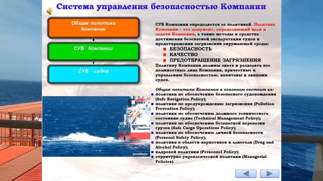 СИСТЕМА УПРАВЛЕНИЯ БЕЗОПАСНОСТЬЮ КОМПАНИИ