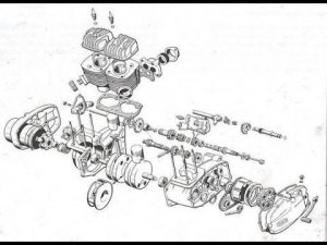 сборка двигателя ява 638