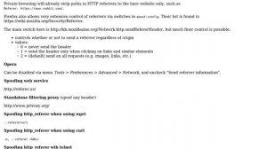 Is it possible to disable the HTTP referer header being passed by browsers? (2 Solutions!!)