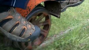 На дрезине по Нелидовской УЖД (июль 2012)