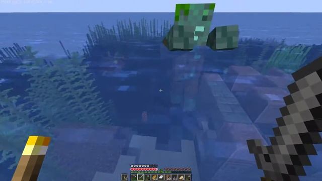 Майнкрафт "Выживание на Лайте"| 4 Серия "Ад под водой или поиски дома" смотреть онлайн