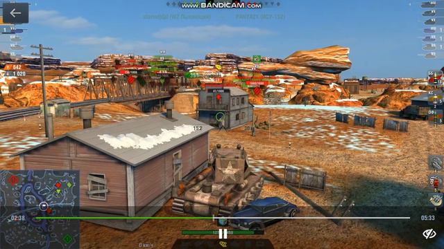 WoT Blitz - КРУШИТЕЛЬ!!!!