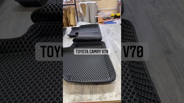 3d Eva коврики на Toyota Camry V70