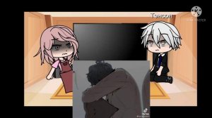 Реакция персонажей из манги,, Вишня цветёт после зимы" на ТТ {1/1}