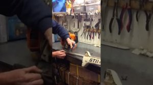 Stihl fs400/450 body and tube removal