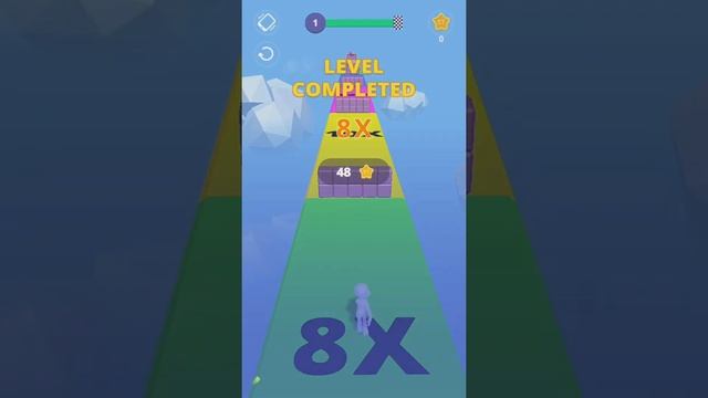 hyper runner 3d  lv 1-2 Gameplay