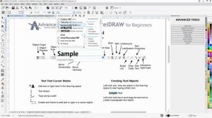 CorelDRAW for Beginners the Text Tool Tutorial