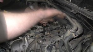 Toyota Land Cruiser Prado 150 (1GR-FE). Где стоит датчик детонации? (#AvtoservisNikitin)