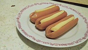Сосиски с сыром | Быстрый рецепт