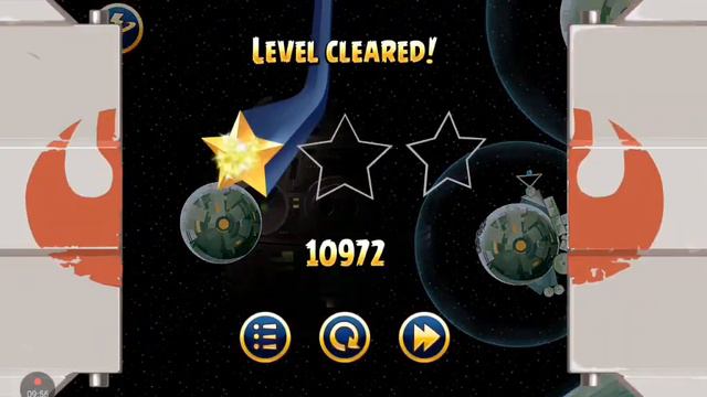 angry birds Star Wars 1 звезда смерти 2.0 половина прохождения смотреть онлайн