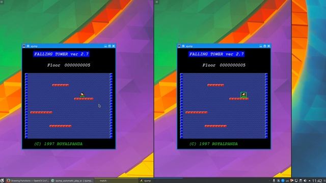 opencv template matching xjump