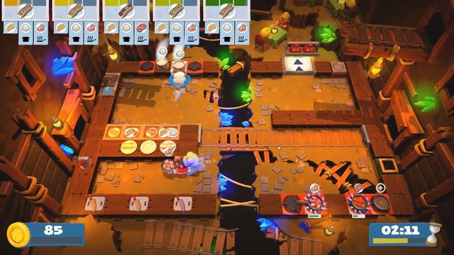Overcooked! 2 3  ДОТЯНУЛИСЬ ДО ВЕРШИН ВМЕСТЕ СО СВОИМИ ШАРИКАМИ