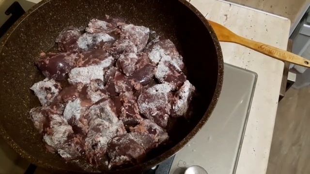 ?Говяжья печень в сметане‼Рецепт из СССР