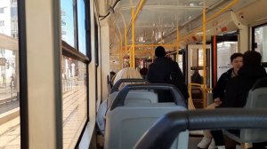 Поездка на трамвае 71-623-02 (КТМ-23) по маршруту №9. Трамвай 71-623-02 в Москве. 18.03.2022