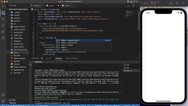 Integrating MeiliSearch with React Native смотреть онлайн