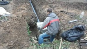 Канализация для дома без откачки . БиоТуалет + песенка про уличный туалет.