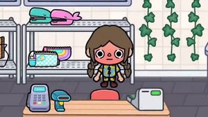 закупаюсь к школе "back to school" 😶📝👍 || бэк ту скул в тока бока || toca life world || Aeslie Toca