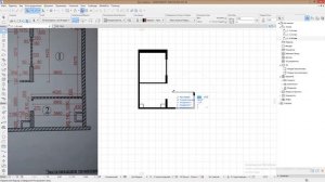 Часть 1. Обмерный план. Создание интерьера в ArchiCAD и 3ds Max от замеров до сдачи проекта.