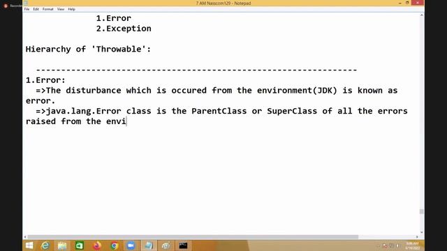 19 Apr Java Exception Handeling Day 1 смотреть онлайн