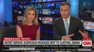 В США почтой прислали бомбы Бараку Обаме, Хиллари Клинтон и в нью-йоркский офис CNN