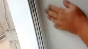 Монтаж пластикового окна в кирпичном доме