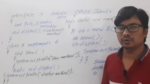 #27 Interface in Java | Java Course for Beginners