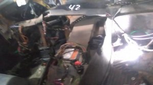 снять печку w202 часть 1