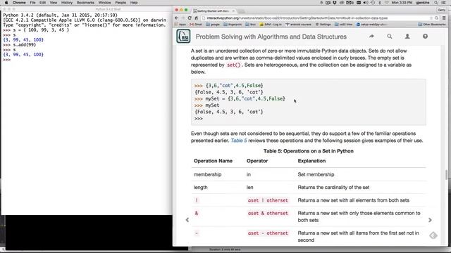 Introduction 8 | tuples and sets смотреть онлайн