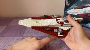ЛЕГО 75333 ИСТРЕБИТЕЛЬ ОБИ-ВАНА КЕНОБИ ОБЗОР/LEGO 7533 OBI-WAN KENOBI'S JEDI STARFIGHTER  REVIEW